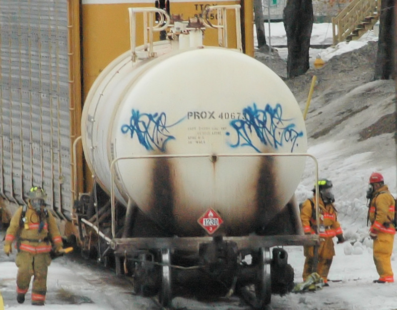 methanol CN spill Edmundston
